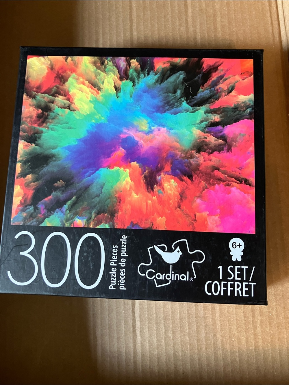 Cardinal 300-Piece Vivid Explosion Puzzle - Multicolor